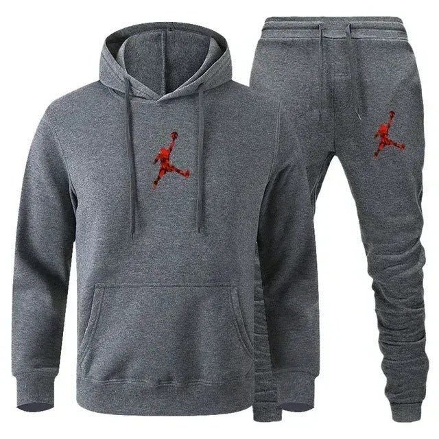 European and American new sports men's hoodie set sports hoodie-Casual Fashion - The Artisan's Wardrobe