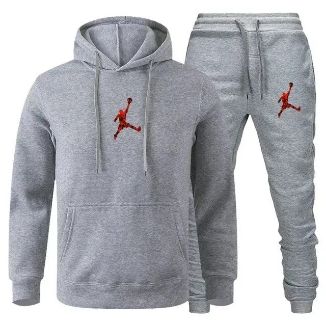 European and American new sports men's hoodie set sports hoodie-Casual Fashion - The Artisan's Wardrobe
