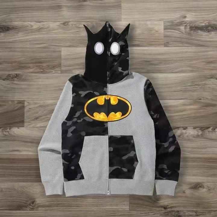 Trendy Cartoon Camouflage Hoodie-Casual Fashion - The Artisan's Wardrobe