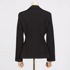 Elegant Solid Color Slim Fit Sequined Suit Jacket for Stylish Men-Casual Fashion - The Artisan's Wardrobe