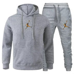 European and American new sports men's hoodie set sports hoodie-Casual Fashion - The Artisan's Wardrobe