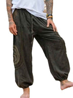 Men's Plus Size Jogger Pants with Pockets and Drawstring-Casual Fashion - The Artisan's Wardrobe