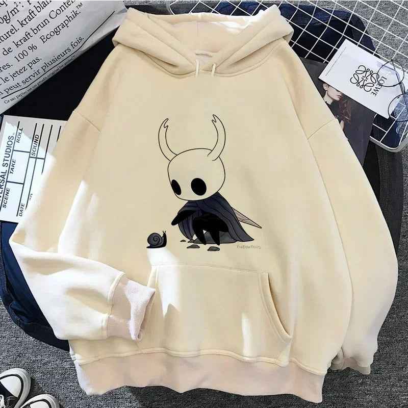Hollow Knight Grunge Hoodie for Men | Korean Ulzzang Y2K Aesthetic Fashion-Casual Fashion - The Artisan's Wardrobe