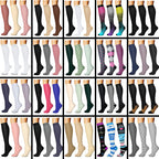 Sports Compression Socks for Skipping Rope, Cycling, and Athletic Performance-Casual Fashion - The Artisan's Wardrobe
