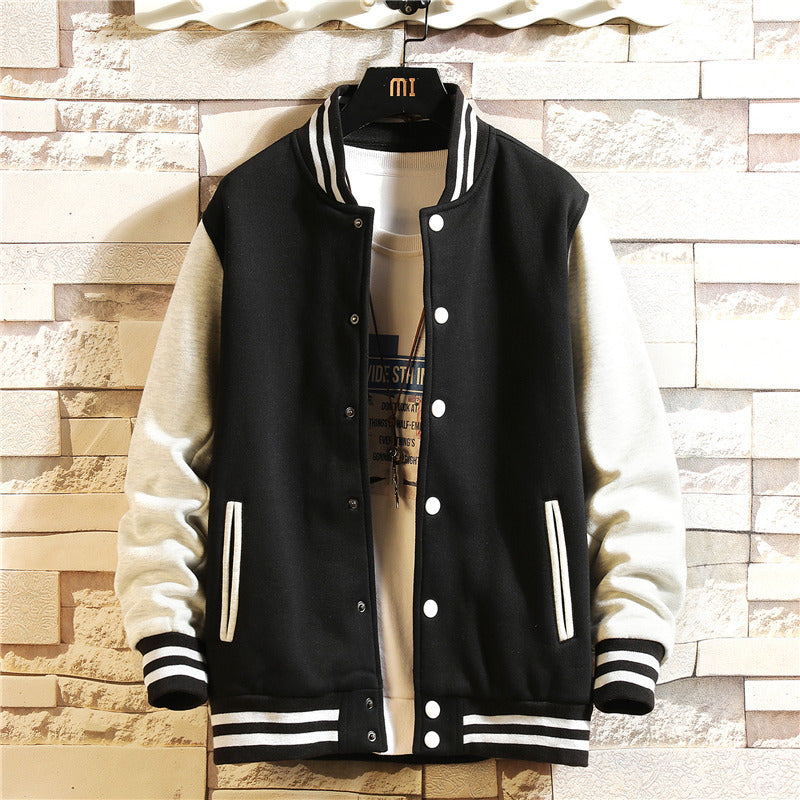 Baseball Hoodie for Men - Casual Loose Trendy Plus Size Couple Student Jacket-Casual Fashion - The Artisan's Wardrobe
