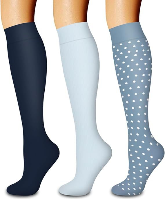 Sports Compression Socks for Skipping Rope, Cycling, and Athletic Performance-Casual Fashion - The Artisan's Wardrobe