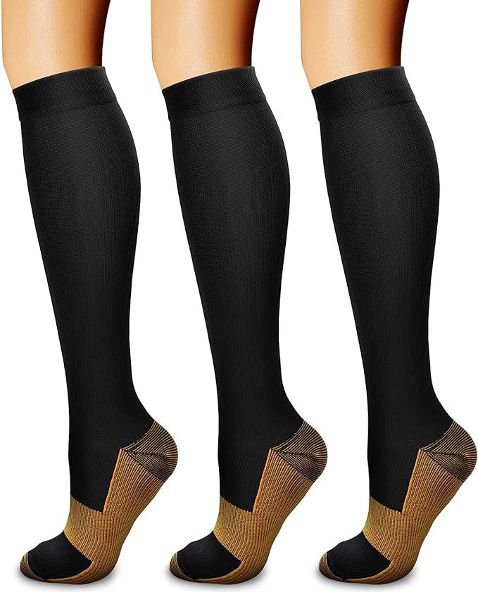 Sports Compression Socks for Skipping Rope, Cycling, and Athletic Performance-Casual Fashion - The Artisan's Wardrobe