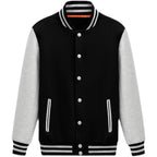 Baseball Hoodie for Men - Casual Loose Trendy Plus Size Couple Student Jacket-Casual Fashion - The Artisan's Wardrobe