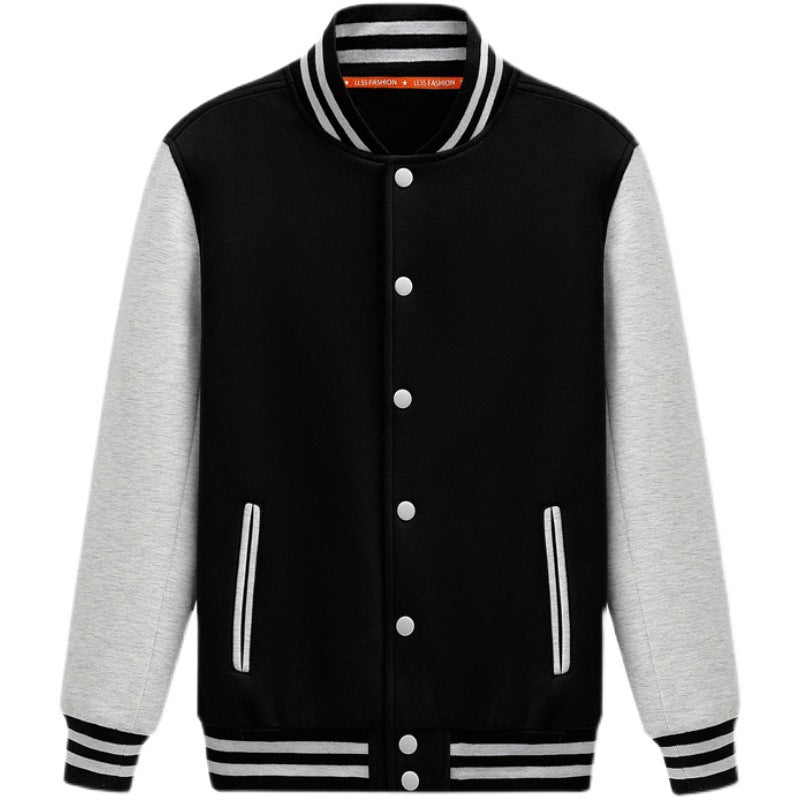 Baseball Hoodie for Men - Casual Loose Trendy Plus Size Couple Student Jacket-Casual Fashion - The Artisan's Wardrobe