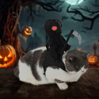 Dog Dark Harvesting Knight Transforming Halloween Costume for Pets - Unique Dog Halloween Costume-Casual Fashion - The Artisan's Wardrobe
