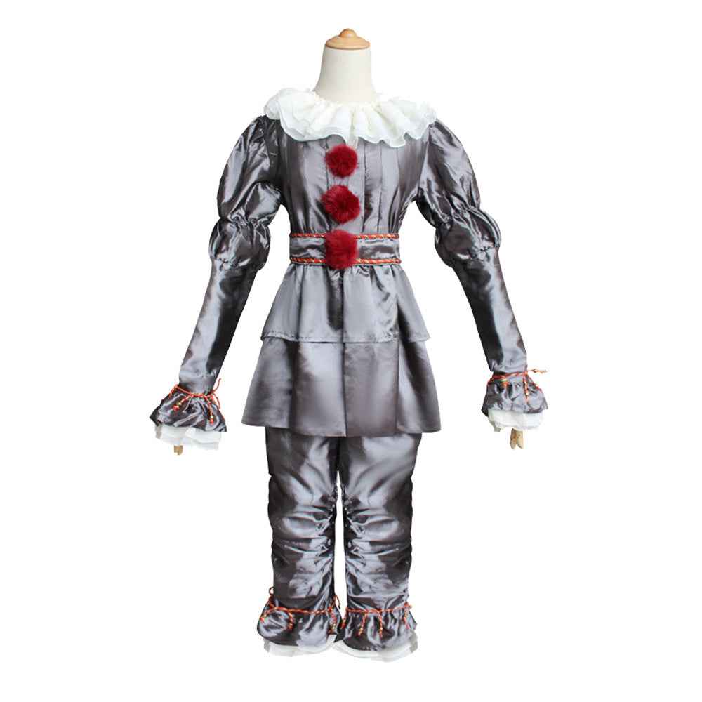 Halloween Clown Costume Luxury Pennywise Clown Costume for Adults - Cosplay Party Props and Movie Dress Up Accessories-Casual Fashion - The Artisan's Wardrobe