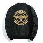 Jacket Unisex Baseball Jacket Youth Thin Men's Flight Jacket Trendy-Casual Fashion - The Artisan's Wardrobe