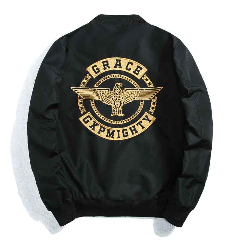 Jacket Unisex Baseball Jacket Youth Thin Men's Flight Jacket Trendy-Casual Fashion - The Artisan's Wardrobe