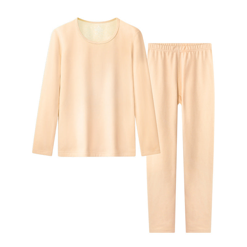 Derong Thermal Underwear Set for Men and Women - Thickened Flannel Autumn Clothes and Hot Winter Pants-Casual Fashion - The Artisan's Wardrobe