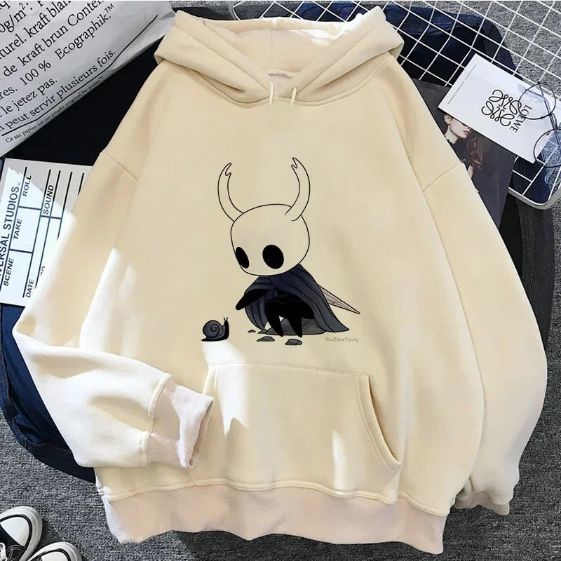 Hollow Knight Grunge Hoodie for Men | Korean Ulzzang Y2K Aesthetic Fashion-Casual Fashion - The Artisan's Wardrobe
