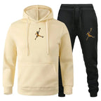 European and American new sports men's hoodie set sports hoodie-Casual Fashion - The Artisan's Wardrobe