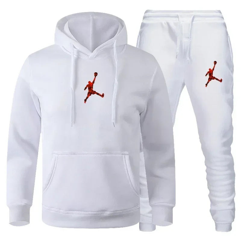European and American new sports men's hoodie set sports hoodie-Casual Fashion - The Artisan's Wardrobe