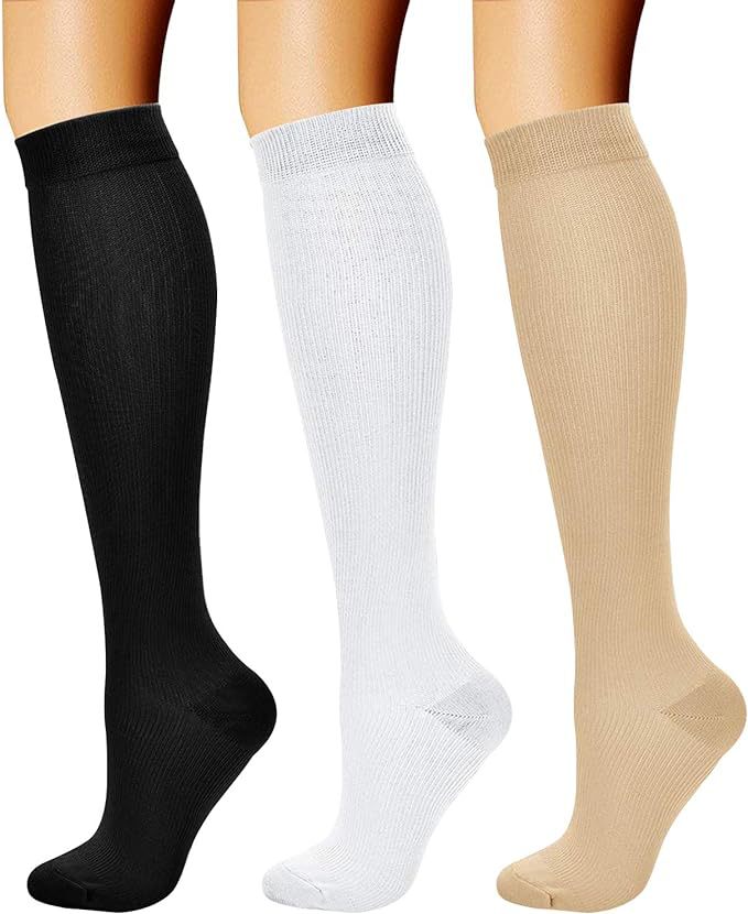 Sports Compression Socks for Skipping Rope, Cycling, and Athletic Performance-Casual Fashion - The Artisan's Wardrobe
