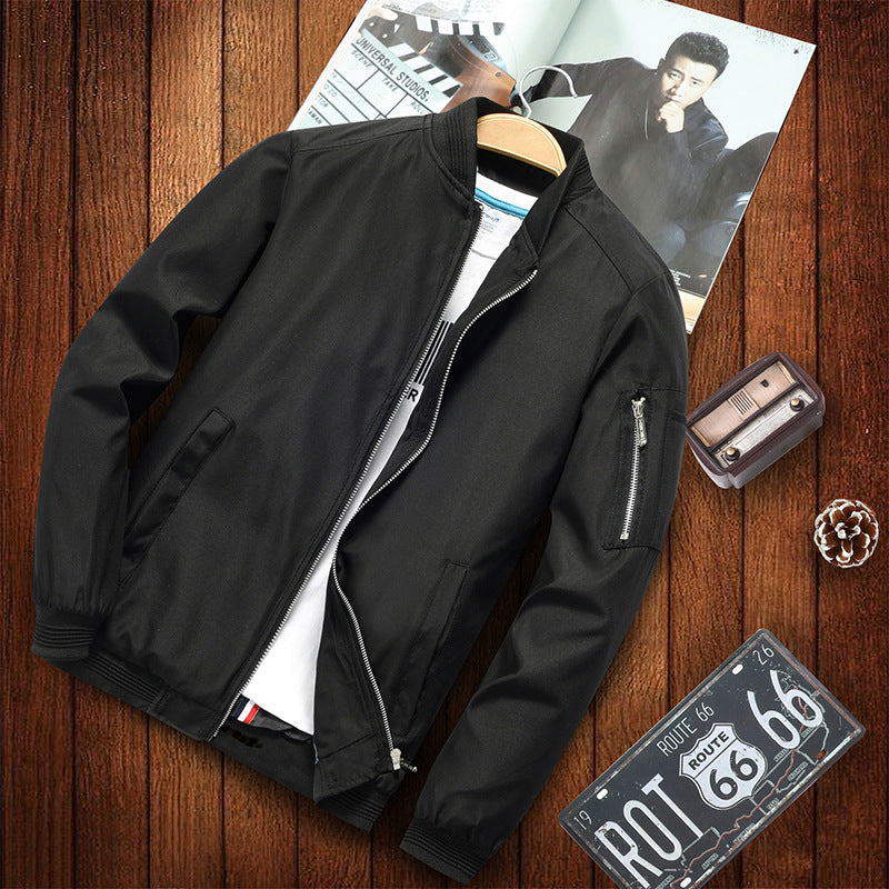 Casual Men's Hooded Zipper Jacket for Youth-Casual Fashion - The Artisan's Wardrobe
