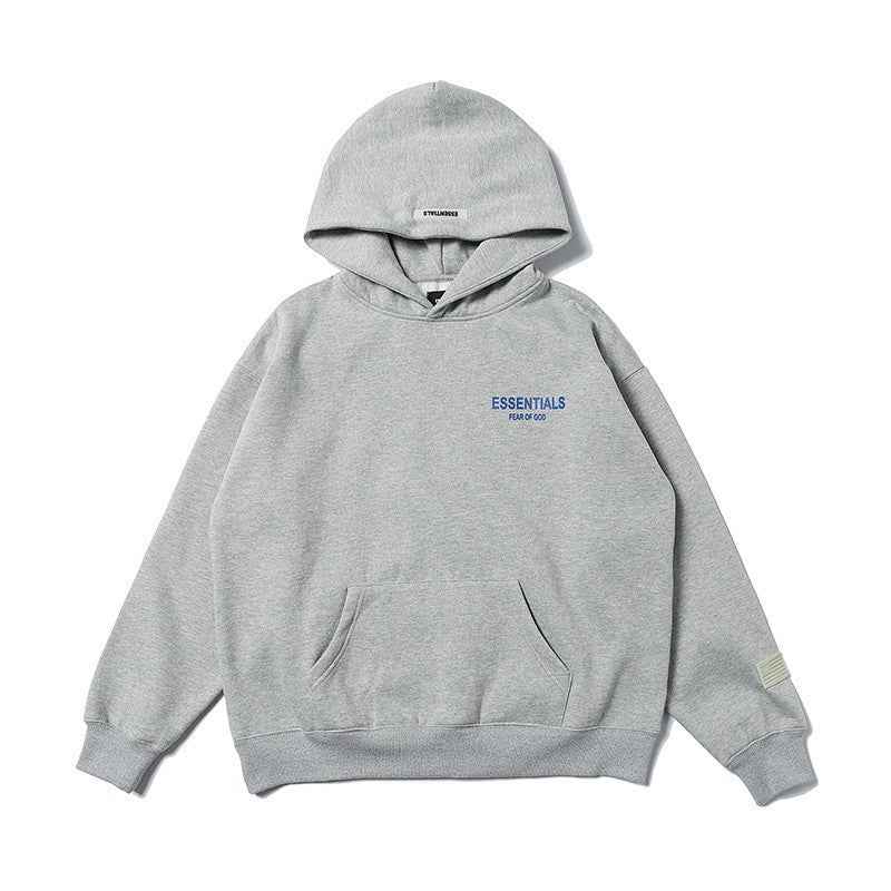 Letter printed hoodie sweatshirt pullover hoodie men's and women's casual versatile jacket-Casual Fashion - The Artisan's Wardrobe