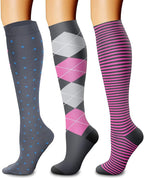 Sports Compression Socks for Skipping Rope, Cycling, and Athletic Performance-Casual Fashion - The Artisan's Wardrobe
