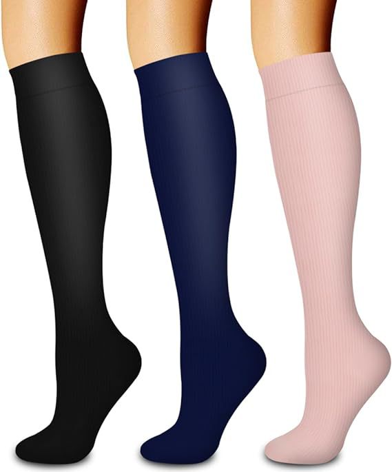 Sports Compression Socks for Skipping Rope, Cycling, and Athletic Performance-Casual Fashion - The Artisan's Wardrobe