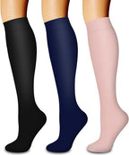 Sports Compression Socks for Skipping Rope, Cycling, and Athletic Performance-Casual Fashion - The Artisan's Wardrobe