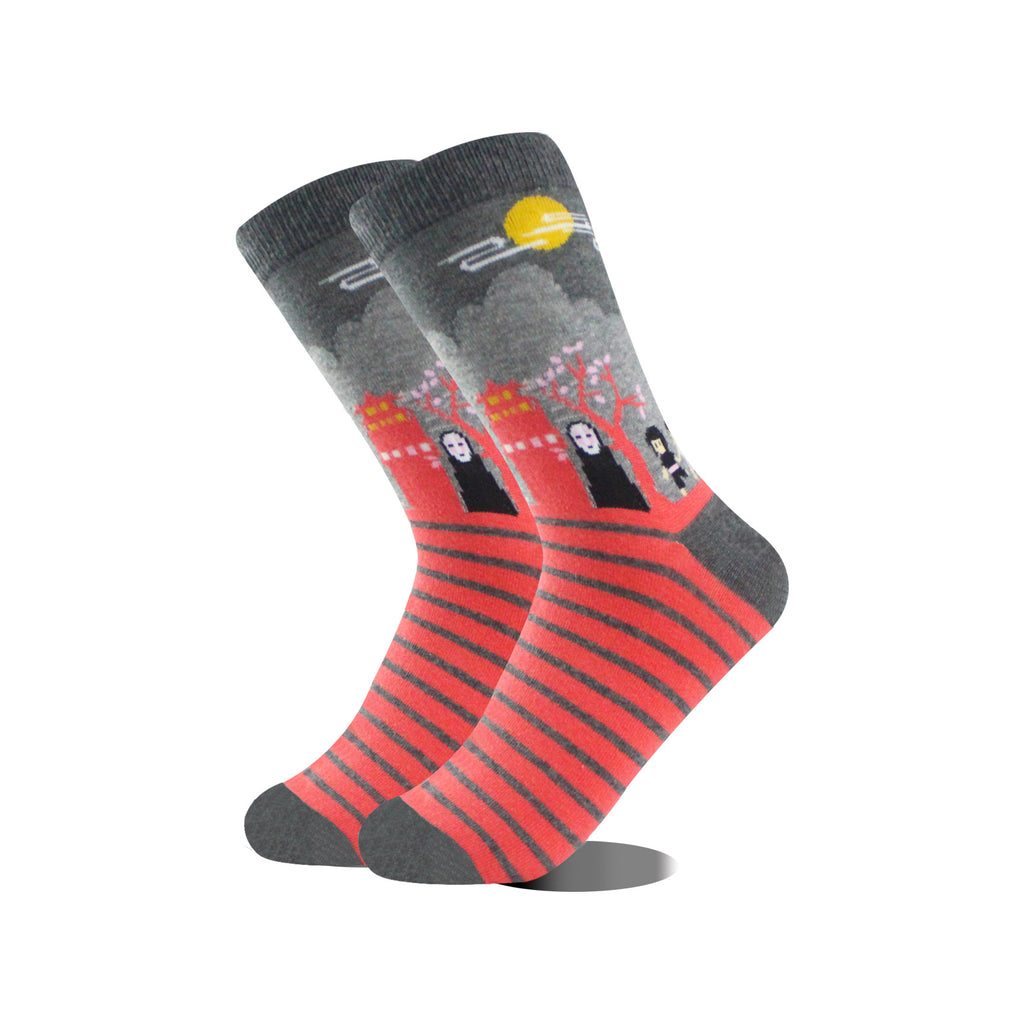 Women's Totoro Socks - Creative Japanese Cartoon Cotton Boat Socks for Women-Casual Fashion - The Artisan's Wardrobe