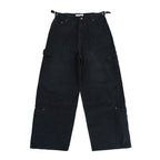 Men's Wide Leg Work Jeans - Loose Fit, Washed Multi-Pocket Casual Design-Casual Fashion - The Artisan's Wardrobe