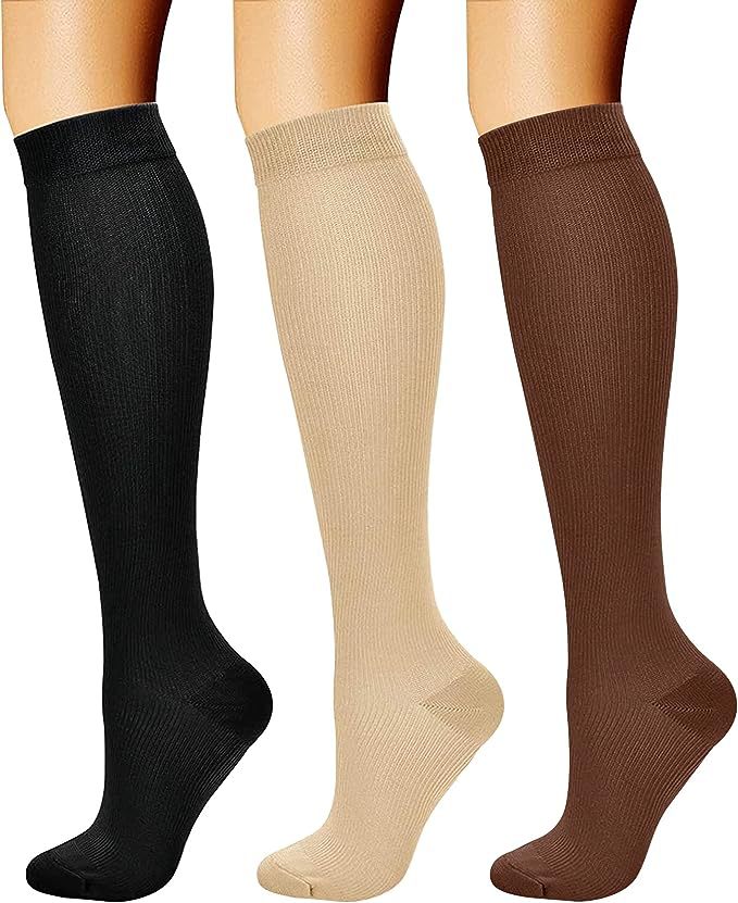 Sports Compression Socks for Skipping Rope, Cycling, and Athletic Performance-Casual Fashion - The Artisan's Wardrobe