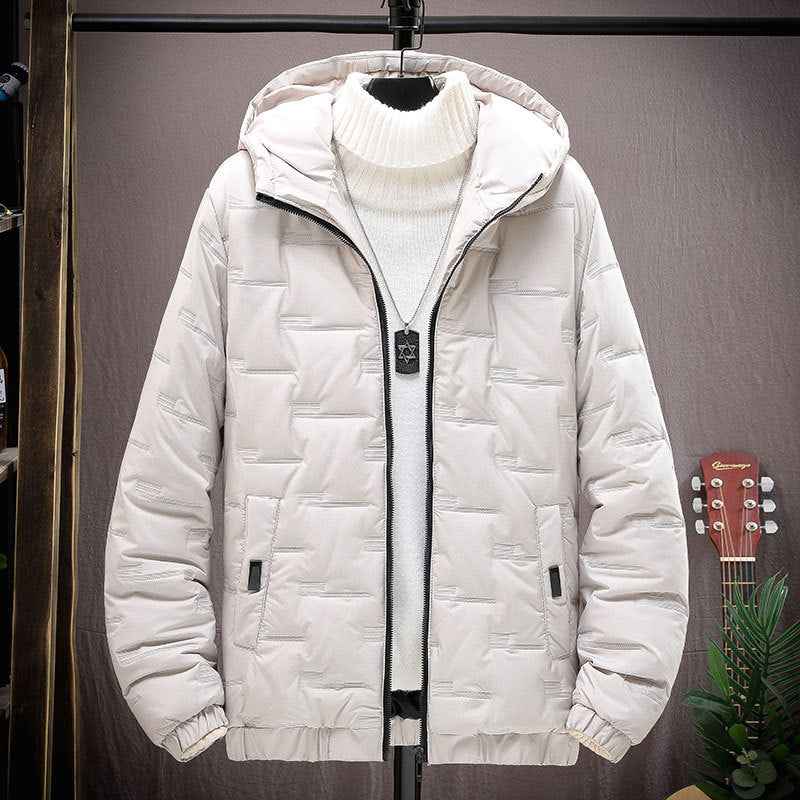 Men's Winter Cotton Jacket - Thick and Versatile Warm Short Jacket-Casual Fashion - The Artisan's Wardrobe