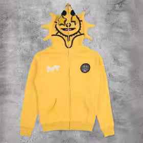 Trendy Cartoon Camouflage Hoodie-Casual Fashion - The Artisan's Wardrobe