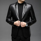 Autumn men's suit jacket middle-aged business casual men's suit jacket men's suit jacket-Casual Fashion - The Artisan's Wardrobe