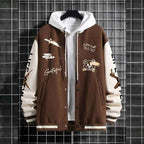 Men's Baseball Jacket - Trendy American High Street Casual Jacket for Spring and Autumn-Casual Fashion - The Artisan's Wardrobe