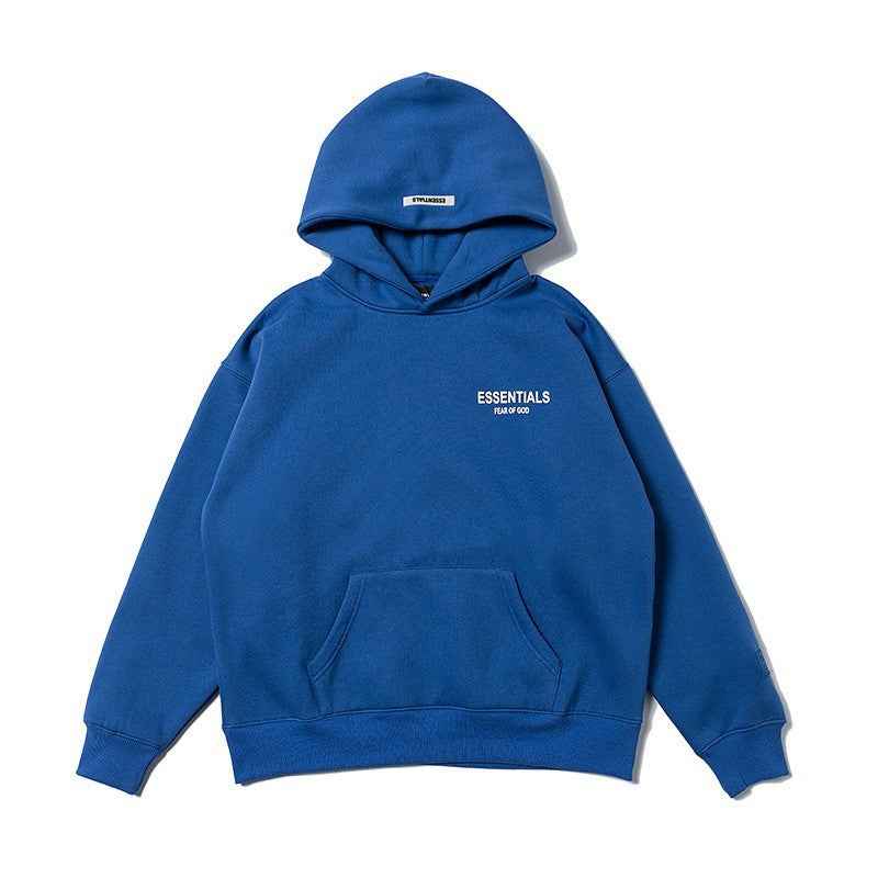 Letter printed hoodie sweatshirt pullover hoodie men's and women's casual versatile jacket-Casual Fashion - The Artisan's Wardrobe