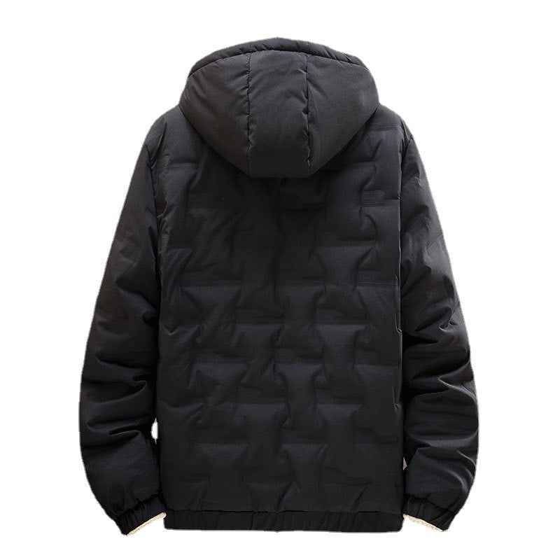 Men's Winter Cotton Jacket - Thick and Versatile Warm Short Jacket-Casual Fashion - The Artisan's Wardrobe