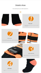 Warm Electrically Heated Socks for Winter, USB Charging Long Tube Electric Heating Socks for Skiing-Casual Fashion - The Artisan's Wardrobe